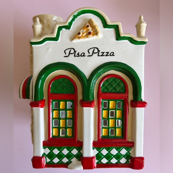 Pisa Pizza Original Department 56 Snow Village - Picture 5 of 8